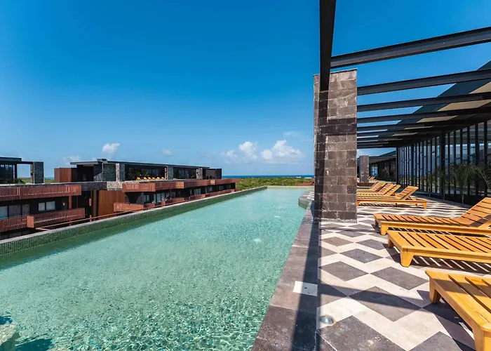 Amira Luxury 3br Ph With Rooftop Pool & Shared Gym Tulum