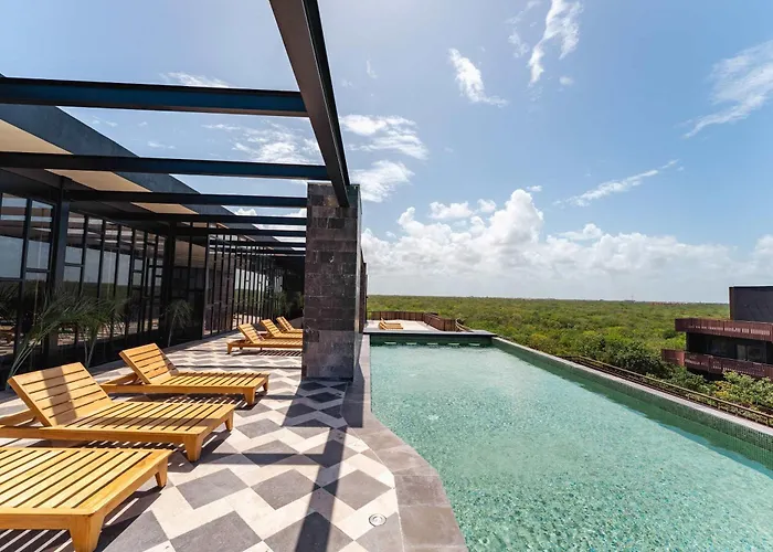 Amira Luxury 3br Ph With Rooftop Pool & Shared Gym Tulum